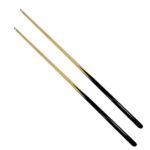 Lemon home 36 Inch Hardwood Billiard/Pool House Cue Stick – Set of 2, Shorty Cues.