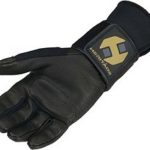 Rodeo Hard Heritage Pro 8.0 Bull Riding Glove (Black) Sizes 7-10