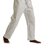 Ronin Brand Heavyweight Karate Pants – Black or White – 100% Cotton 12oz Weight – Waist with Traditional Drawstring