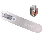 CyberDyer 110 Lbs Digital Archery Scale Recurve Bow Compound Bow Hunting Scale Luggage Scale with LCD Display (Silver)