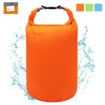 ioutdoor Waterproof Dry Bag Roll-Top Dry Sack, Ultra-Light Floating Waterproof Bags for Protecting Food and Gear When Kayaking Camping Boating Canoeing Swimming Beach, 3 Colors, 5 Sizes Choice