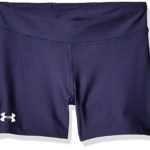 Under Armour girls 4-inch On The Court Volleyball Shorts
