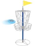 Best Choice Products Portable Frisbee Disc Golf Set w/Basket Target and Double Steel Chains