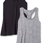 Amazon Essentials Women’s 2-Pack Tech Stretch Racerback Tank Top