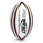 Pro Impact Training Rugby Ball – Professional Grade Ball – Ideal Toss & Kick Practice for Youth & Adult – Indoor or Outdoor Use – Size 3,4,5