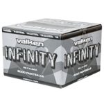 Valken Infinity Paintballs – 68cal – 2,000ct – White-White Fill