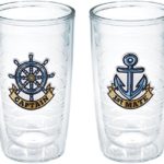 Tervis Captain First Mate Emblem Bottle, 16-Ounce, Pack of 2, On The Water – 1168889