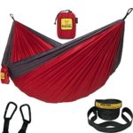 Wise Owl Outfitters Hammock Camping Double & Single with Tree Straps – USA Based Hammocks Brand Gear, Indoor Outdoor Backpacking Survival & Travel, Portable
