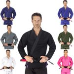 Elite Sports BJJ GI for Men IBJJF Kimono BJJ Jiu Jitsu Lightweight GIS W/Preshrunk Fabric & Free Belt