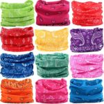 DEMIL 16-in-1 12PCS/8PCS/6PCS Multifunctional Yoga Sports Stretchable Seamless Casual Headband Sweatband Fishing Mask Music Festivals Magic Camo Scarf Balaclava Headwear Head Wrap