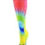 Hocsocx Psychedelic Performance UNDER socks- Girl’s, Women’s, Women’s Large