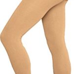 Chloe Noel Figure Skating Light Tan Footed Tights TF8830 Light Tan Adult Extra Large/Extra Extra Large