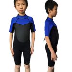 REALON Wetsuit Kids Shorties 3mm Boys Surfing Suit 2mm Children Swimwear Girls Snorkeling Diving Suits Toddler and Youth