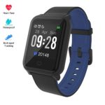 Fitpolo Fitness Tracker with Heart Rate Monitor, Smart Watch Waterproof Step Calorie Counter Pedometer Watches Activity Tracker for Women Men Kids