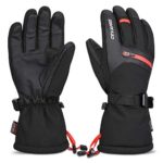 Yobenki -40? Ski Gloves Waterproof Winter Gloves Snowboarding Gloves 3M Thinsulate