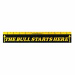 Viper Dart Throw/Toe Line Floor Marker: The Bull Starts Here (Steel/Soft Tip Darts)