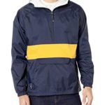 Charles River Apparel Unisex-Adult’s Wind & Water-Resistant Pullover Rain Jacket (Reg/Ext Sizes)