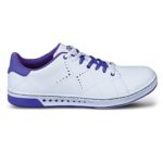 KR Strikeforce Gem White/Purple Women’s Bowling Shoe