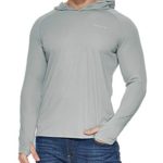 BALEAF Men’s UPF 50+ Sun Protection Hoodie Long Sleeve Performance SPF Outdoor/Hiking Thumbholes T-Shirt