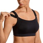 SYROKAN Women’s Bounce Control Wirefree Front Adjustable High Impact Maximum Support Sports Bras