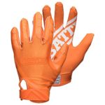 Battle Double Threat Football Gloves – Ultra-Tack Sticky Palm Receivers Gloves – Pro-Style Receiver Gloves, Adult and Youth