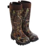 Hisea Hunting Boots for Men Waterproof Insulated Rubber Boots Rain Boots Neoprene Mens Boots