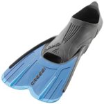 Cressi Adult Short Light Swim Fins with Self-Adjustable Comfortable Full Foot Pocket | Perfect for Traveling | Agua Short: Made in Italy