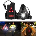 Outdoor Night Running Lights, LED Chest Run Light with USB Charge for Camping, Hiking, Running, Jogging, Outdoor Adventure