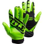 Battle Ultra-Stick Football Gloves – Ultra-Tack Sticky Palm Receivers Gloves – Pro-Style Receiver Gloves