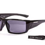 OCEAN Aruba Polarized Sunglasses Water Sports, Matte Black Frame & Smoke Lens, 100% UVA & UVB, Floating Goggles for Kitesurfing, SUP, Sailing, Kayaking, Jet-Ski, Canoeing, Paddling & Windsurf