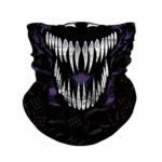 JOEYOUNG Skull Face Mask – UV Sun Mask Dust Wind Neck Gaiter, Half Face Mask for Motorcycle Riding Skeleton Bandana, Seamless Headwear Tube Mask for Fishing Hunting Cycling Men Women