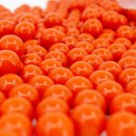 Valken Infinity Paintballs – 68cal – 2,000ct – Orange-Orange Fill