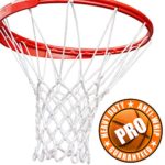 Cleats Inc Heavy Duty Basketball Net Replacement – Professional, Anti-Whip, All-Weather Design – Standard Size Indoor or Outdoor Net for 12 Loop Basketball Hoop – Thick, Quality Net with Easy Install