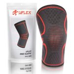 UFlex Athletics Knee Compression Sleeve Support for Running, Jogging, Sports – Brace for Joint Pain Relief, Arthritis and Injury Recovery – Single Wrap