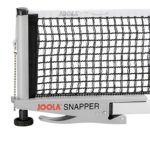 JOOLA Snapper Professional Table Tennis Net and Post Set with Carrying Case –  Portable and Easy Setup 72″ Regulation Size Ping Pong Spring Activated Clamp Net
