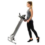 Sunny Health & Fitness SF-T1407M Manual Walking Treadmill, Gray