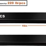 Wallmaster 8-Bin Storage Bins Garage Rack System 2-Tier Orange Tool Organizers Cube Baskets Wall Mount Organizations