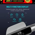 WEKEEP OVICX Portable Foldable Treadmill for Home with Photoelectric Heart-Rate Detection Running Machine with Bluetooth Small Treadmill for Apartment