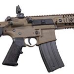DPMS Full Auto SBR CO2-Powered BB Air Rifle with Dual Action Capability, Flat Dark Earth DSBRFDE Black/FDE, Caliber: .177