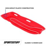 Airhead Classic 2 Person Toboggan Snow Sled