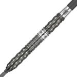 Target Darts 975 02 23G 97.5% Tungsten Swiss Point Steel Tip Darts Set, Black and Green, 24g, 190069