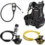 Cressi Start Scuba Diving BCD, Regulator, Console, Octopus, Dive Gear Package.