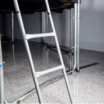 Exacme TUV Approved Heavy Duty Trampoline with Enclousre Net, Spring Cover, Ladder, Include All Accessories, 8 Foot