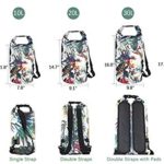 OMGear Waterproof Dry Bag Backpack Waterproof Phone Pouch 40L/30L/20L/10L/5L Floating Dry Sack for Kayaking Boating Sailing Canoeing Rafting Hiking Camping Outdoors Activities (camouflage1, 30L)