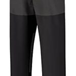 SPOSULEI Mens Hiking Athletic Pants Quick-Dry Lightweight Water Resistant Sweatpants with Zipper Pockets Black