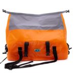 S Waterproof Dry Duffel Bag 90/120/150/200 litres for Kayaking, Rafting, Boating, Fishing and Other Adventures… (Orange, 90L)