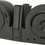 Evike Airsoft – Matrix SR25 Series 2500rds Electric Auto Winding Drum Magazine