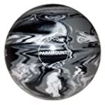 Bowlerstore Products Candlepin Paramount Marbleized Bowling Ball 4.5″- Black/White/Grey 2lbs 6oz