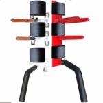 Byjccar Simple Wall-Mounted Wooden Man Pile, Home Martial Arts Wing Chun Training Device.(Legless Spring arm)