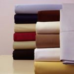 Royal’s Solid Ivory 1000-Thread-Count 4pc Olympic Queen Bed Sheet Set 100-Percent Cotton, Sateen Solid, Deep Pocket